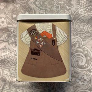 Girl Scout Uniform Candy/Cookie Tin 2021